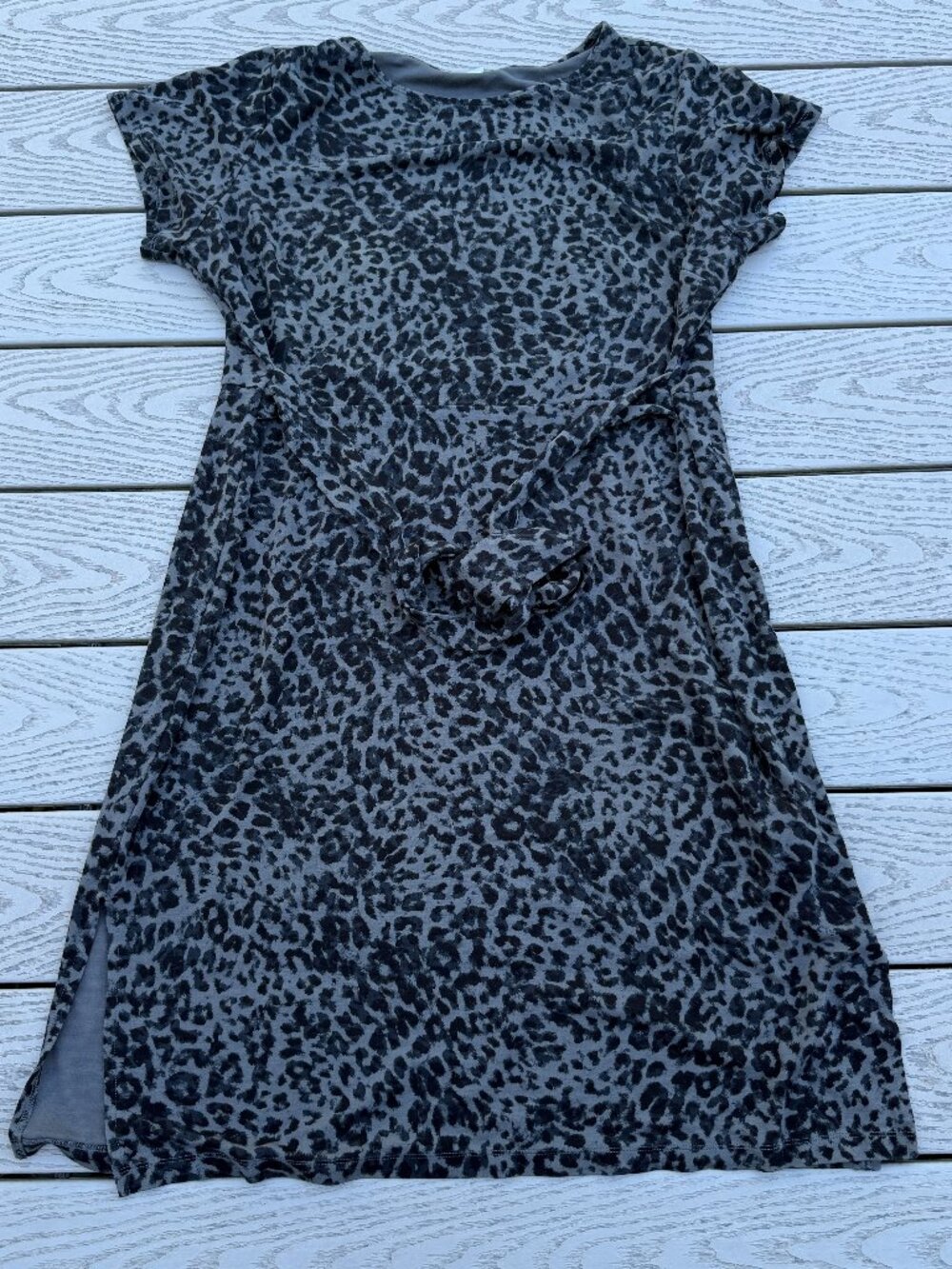 Old Navy Womens XXL Leopard Print Dress Bodycon Punk Emo Animal